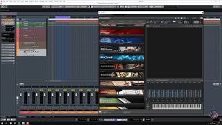 Kontakt 5 Multi Outs into Cubase Pro 9 [upl. by Pius738]