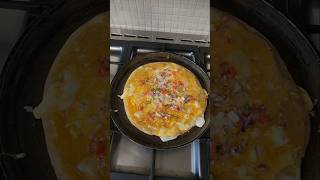 Pizza paratha paratha food shortsfeed breakfast [upl. by Ruomyes917]