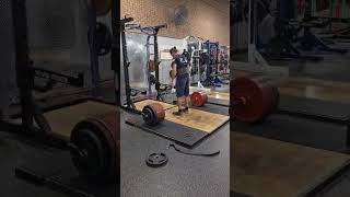 Michael Spicer pulls 455  155 lbs bodyweight at Gold’s Gymdeadlift deadlifts powerlifting power [upl. by Bondie]