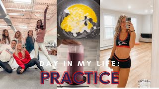 Day in the life of a PATRIOTS CHEERLEADER  Practice and more [upl. by Adiari]