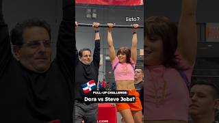 DORA VS ̶S̶t̶e̶v̶e̶ ̶J̶o̶b̶s̶ DAD 🇩🇴💪🏽😎 genética de plátano pullups calisthenics dora [upl. by Thgirw]