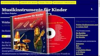 Musikinstrumente für Kinder Hören sehen und verstehen [upl. by Neely757]