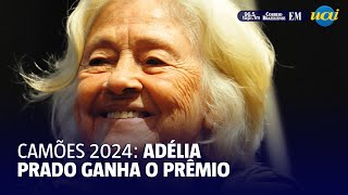 Adélia Prado ganha o prêmio Camões de 2024 [upl. by Ful953]