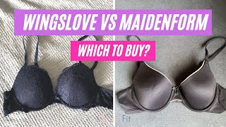 Wingslove vs Maidenform Which Bra Is Best [upl. by Noirret]