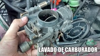 Cómo lavar el carburador de vocho Parte 1 Desarmado y limpieza  VochoTalacha [upl. by Ahsaek]