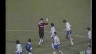 El gol de penalty de Chilavert con el RZaragoza [upl. by Jakob575]