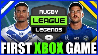 Brand New Rugby League Video Games for Xbox goes PERFECT For Me  Rugby League Legends [upl. by Avevoneg455]