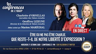 DIRECT ISSEP  Conférence de Charlotte dOrnellas et Geoffroy Lejeune [upl. by Surdna]