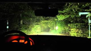 Dacia Duster Admirable TFL Frontscheinwerfer kleine Nachtfahrt  Lazer Lamps ST4 [upl. by Neilla]