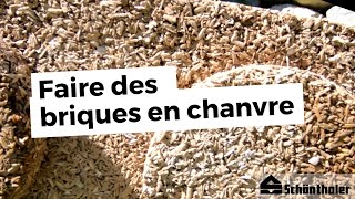 Faire des briques en chanvre cest simple [upl. by Etselec]