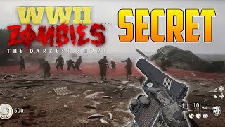 WW2 ZOMBIES «THE DARKEST SHORE» DÉCOUVERTE ET RECHERCHE DU SECRET COD WW2 DLC 1 RESISTANCE [upl. by Melvina955]