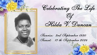 Celebrating The Life Of Hilda V Duncan [upl. by Florian144]