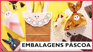 5 DIY Ideias de embalagens para Páscoa  Embalagens criativas para chocolate Páscoa [upl. by Nnyllatsyrc]