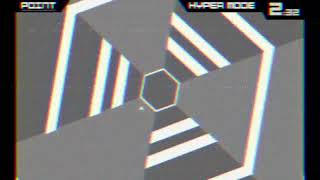 Hexagonest  Hyper Mode  Ending  Super Hexagon Final Level superhexagon gaming [upl. by Nariko]