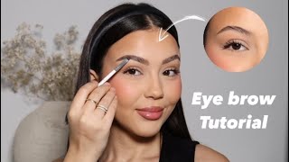 Tuto Sourcils parfaits  effet brow lift  ✨ [upl. by Drofliw]