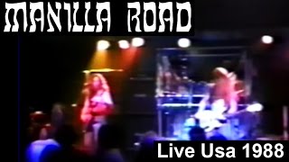 MANILLA ROAD  Live Usa 1988 Heavy metal [upl. by Iraam]