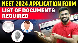 Documents Required for NEET 2024 Application Form 📝  NEET Registration 2024  Nitesh Devnani [upl. by Yelahc756]