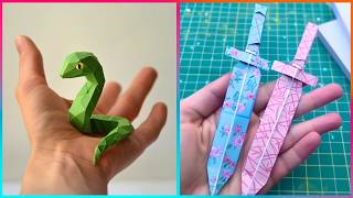 Easy Paper Crafts Anyone Can Do ▶ 2 [upl. by Herrmann772]