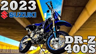 2023 DRZ400S Review The Ultimate DualSport Bike [upl. by Ogawa232]