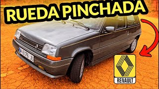 ✅ RUEDA PINCHADA Y HE CONSEGUIDO ESTO PARA MI RENAULT SUPER 5 BACCARA RESTAURAR COCHE CLASICO [upl. by Olihs]