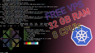 VPS Linux CentOS Gratis 32 GB RAM  8 CPU  Kubernetes Alternative [upl. by Orlan]