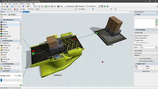 6 Cómo configurar el Combiner y Separator en Flexsim y cómo usarlos en un modelo [upl. by Emery487]