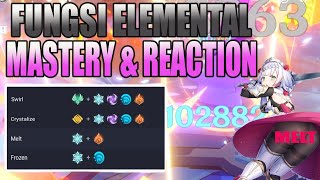 Fungsi Elemental Mastery Dan Elemental Reaction  Genshin Impact Indonesia [upl. by Valorie]