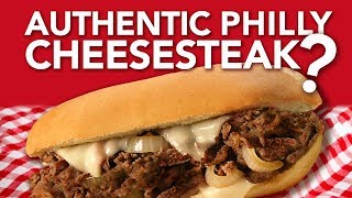 Authentic Philly Cheesesteak  6abc Discovery [upl. by Eidok951]