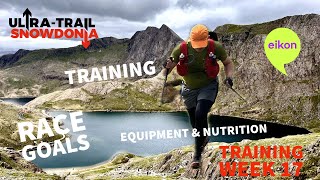 Week 17 of my training for the 55km 3300m elevation Ultra Trail Snowdonia by UTMB in May 2024 [upl. by Langill]