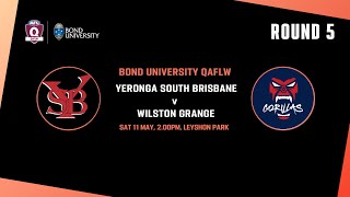 QAFLW ROUND 5 Yeronga v Wilston [upl. by Acinaj]