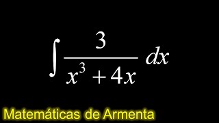 integracion por fracciones parciales ejemplo 57 [upl. by Prichard]