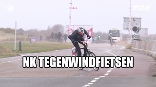 NK Tegenwindfietsen een groot succes [upl. by Shirberg]