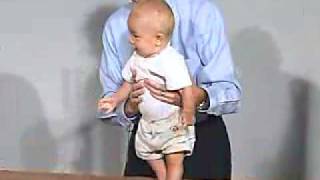 PediatricNeuro Exam 6 month Postural Reflexes  Parachute [upl. by Procter]