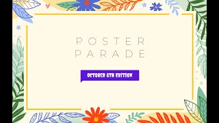 Poster Parade for Oct 6 2024 [upl. by Lenna]