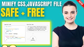 How To Minify CSS JavaScript Files in WordPress 2024 [upl. by Tabor]