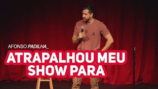 AFONSO PADILHA  ATRAPALHANDO O SHOW [upl. by Lynsey]