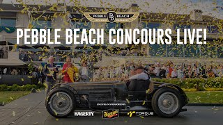 Pebble Beach Concours Live 2024 [upl. by Elocen781]