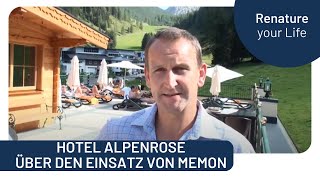 Hotel Alpenrose in Zauchensee über den Einsatz von memon [upl. by Sajet310]