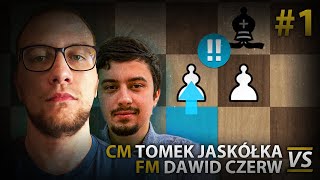 czy LONDON pokonał Dawida  mecz Tomek Jaskółka vs Dawid Czerw 1 [upl. by Kcirddet]