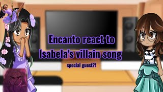 Encanto react to isabelas villain song ll Special guest ll lazy ll DixieQuinn [upl. by Dorsy154]