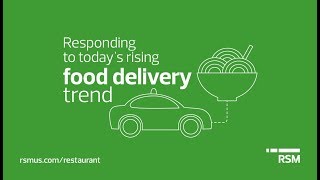 How Restaurants are Responding to the Rise of Food Delivery [upl. by Neirual]