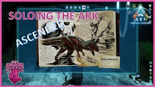 Finding Dino Dossiers Part 7 Soloing ARK Ascended Ep 40 [upl. by Andert]