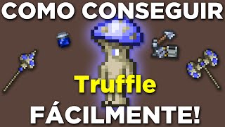 COMO CONSEGUIR O NPC TRUFFLE FÁCIL NO TERRARIA [upl. by Hedges296]