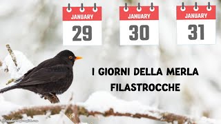 I giorni della Merla  Filastrocche [upl. by Minette]