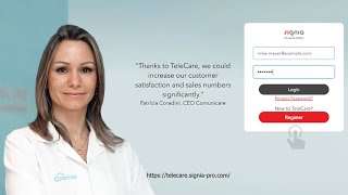 How to register in TeleCare Portal  Signia Hearing Aids [upl. by Terrill485]