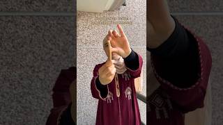 How to use miswak stepbystep islamicshorts [upl. by Washington]