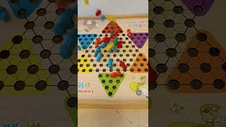 Chinese Checkers Amazing Colors with sounds effect fpyviralvideo satisfying chinesechess asrm [upl. by Aicenat]