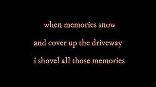 When Memories Snow by Mitski  karaoke [upl. by Nauqal]