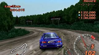 LicenseS Gran Turismo 2  S3 Subaru Impreza Rally Car in Smokey Mountain North Course [upl. by Aisela]