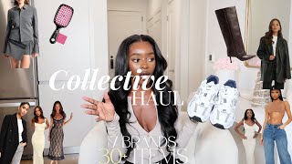 HUGE COLLECTIVE HAUL  Maniere De Voir ASOS New Balance Tiger Mist NAKD Amazon  MORE [upl. by Alexandra]